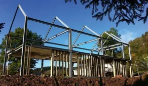metal house frame plans