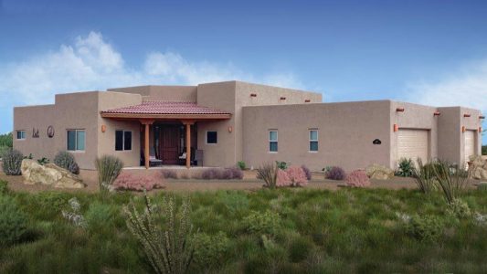EMERY HOME 3D THREE CAR VIEW